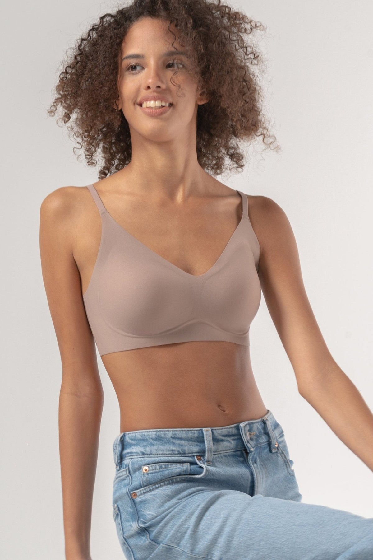V-Neck Soft Bra
